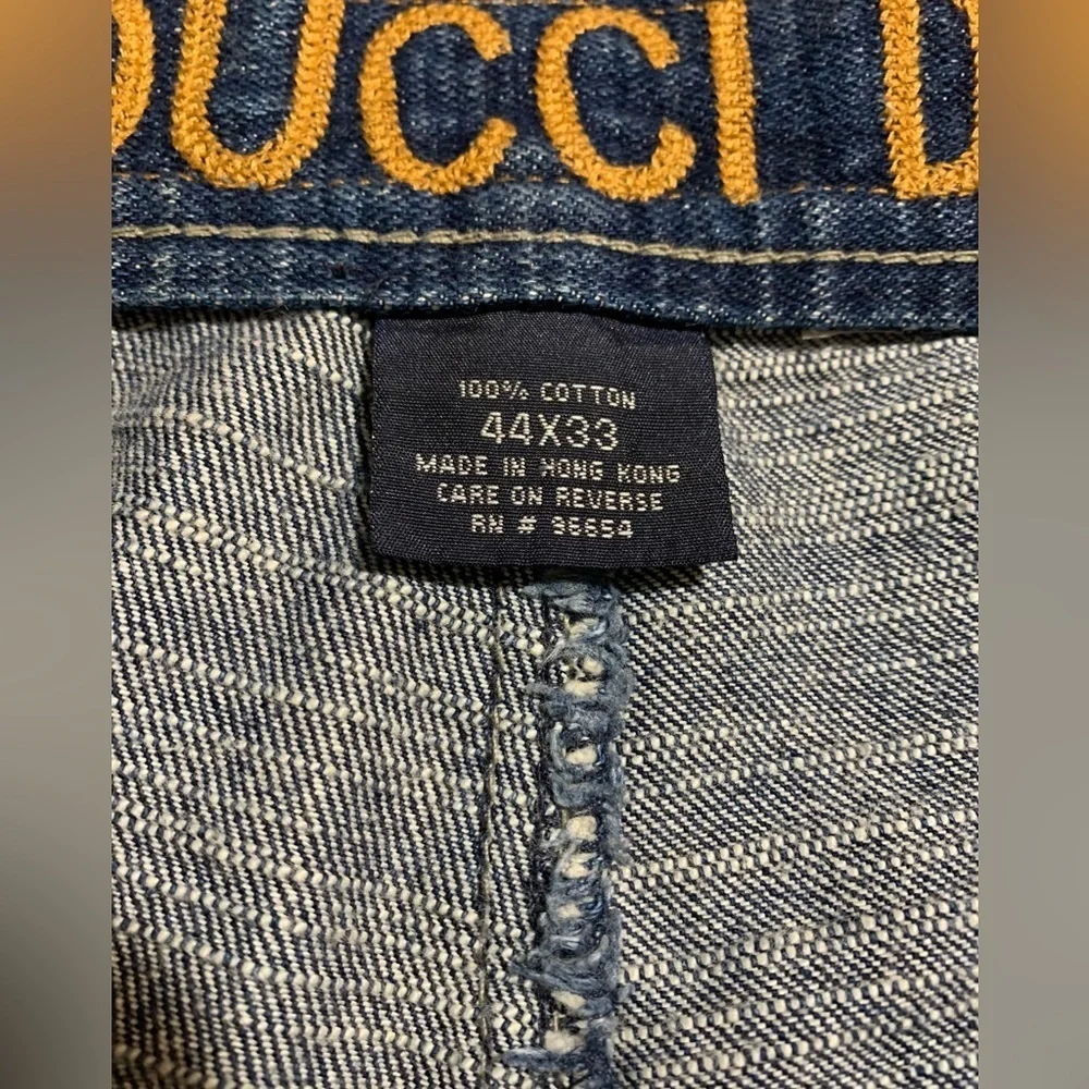 Davoucci DNM JEAN SHORTS sz 44x33 - Picture 8 of 10